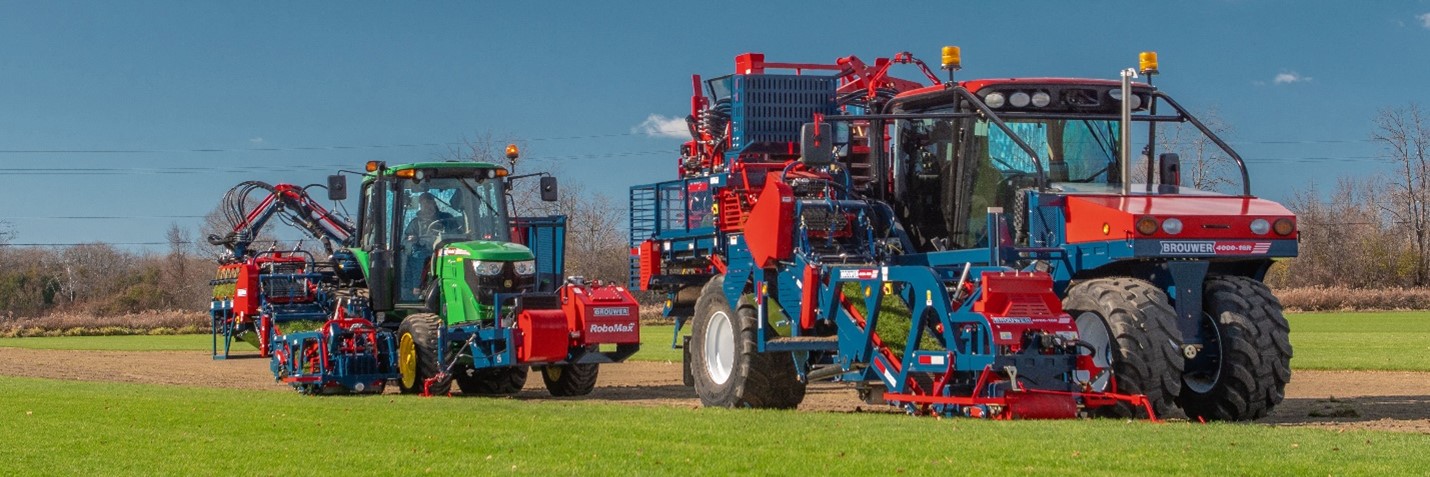 Brouwer Kesmac Turf Harvester