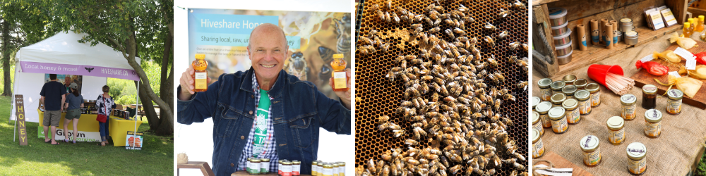 Hiveshare: booth, Farmer, Bees, honey