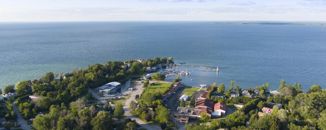 Jackson's Point Harbour in Georgina